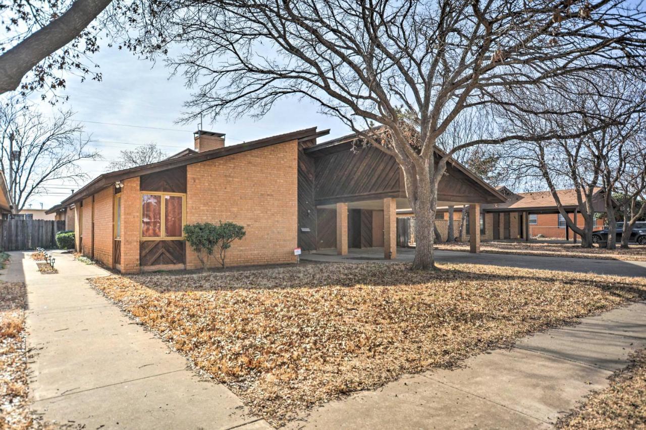 Lubbock Townhome With Grill Near Ttu And Downtown! 외부 사진